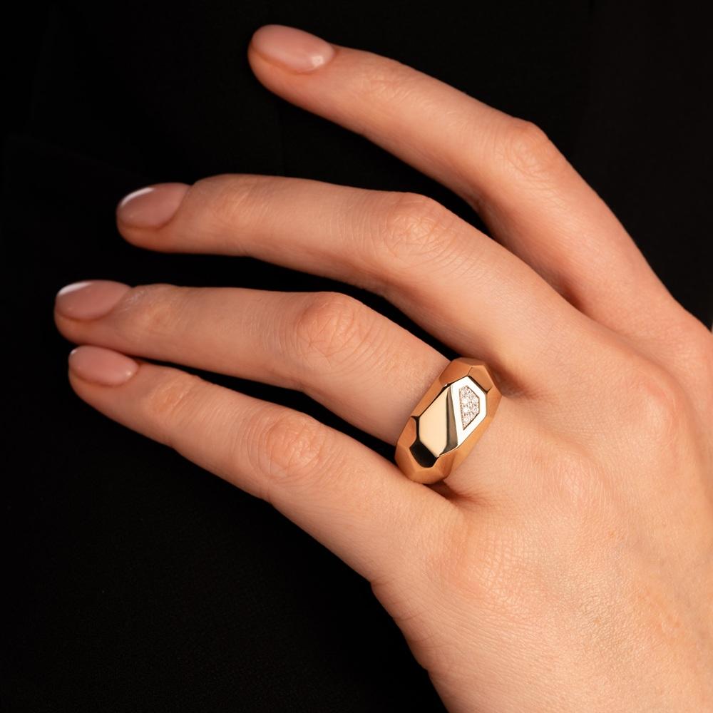 Кольцо из желтого золота 931995Б