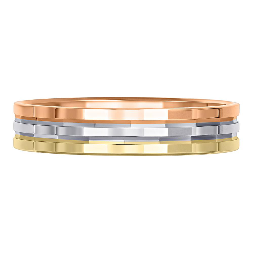 Обручальное кольцо из золота (синтеринг) 490-000-335