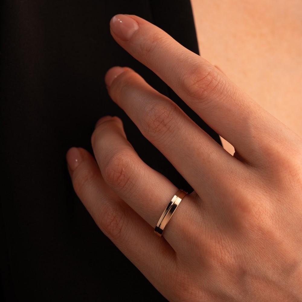 Обручальное кольцо из золота (синтеринг) 430-000-332