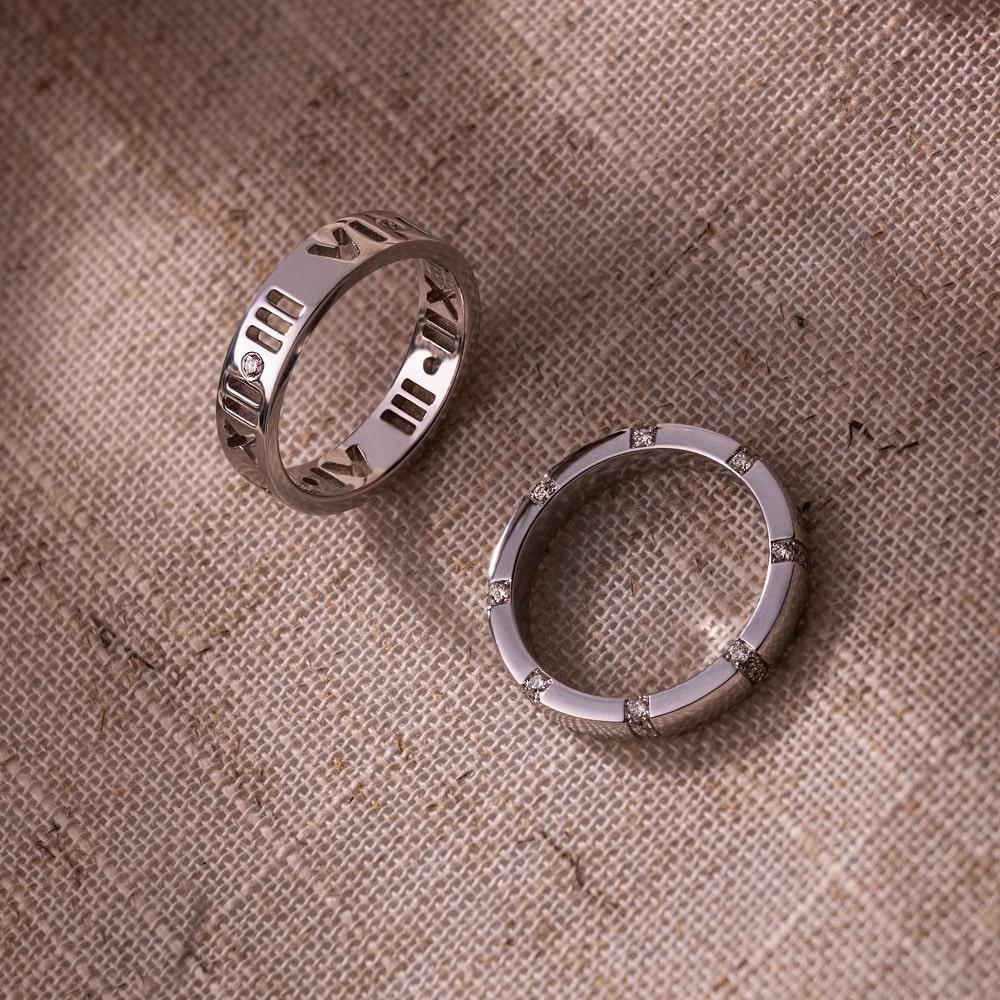 Кольцо из золота с бриллиантами 921499Б