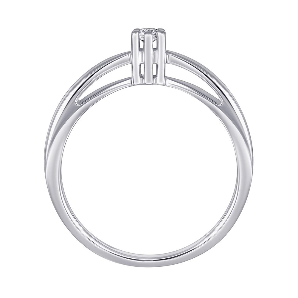 Кольцо из золота с бриллиантом 921213Б